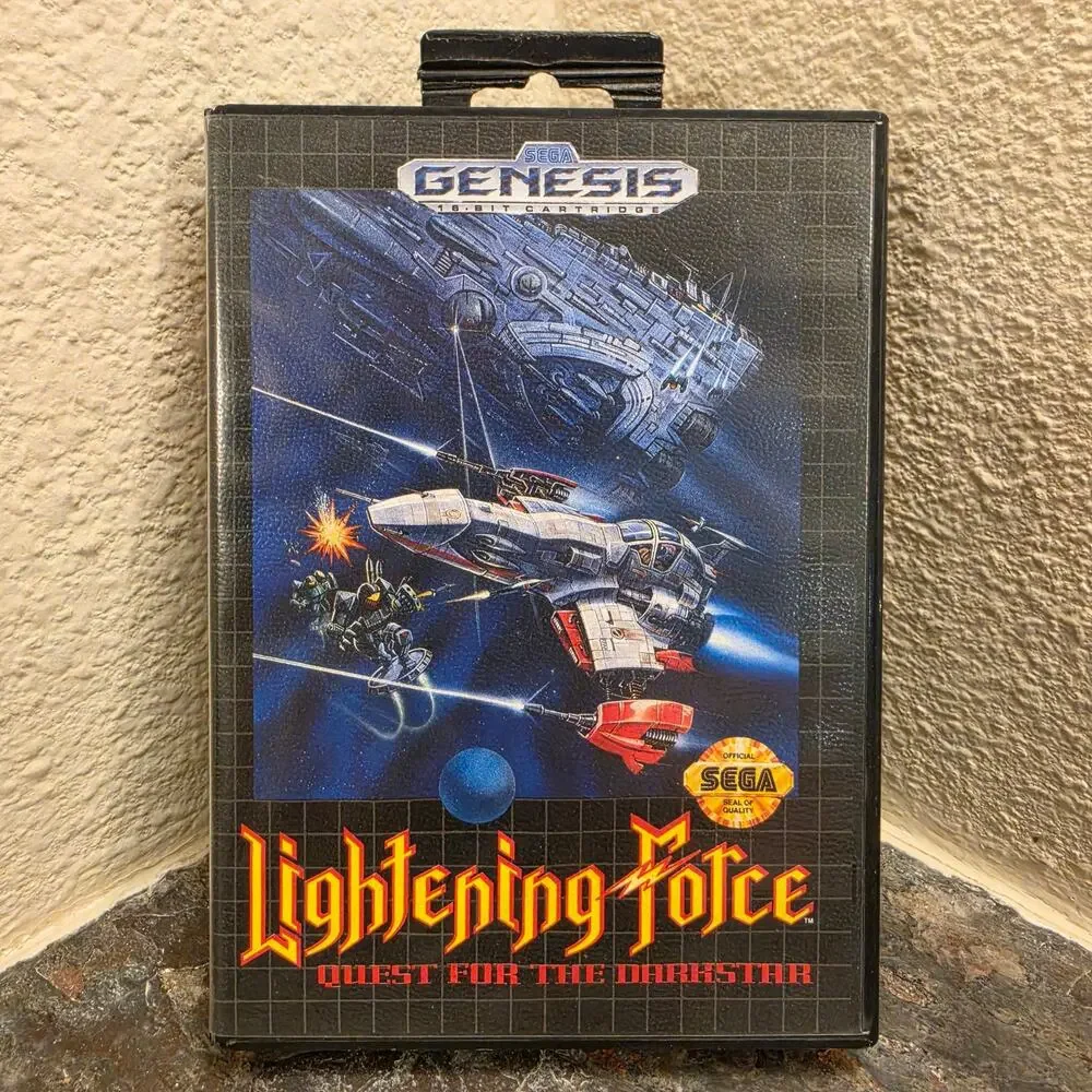 Game - Lightening Force: Quest For The Darkstar (CIB) - Genesis - Sega